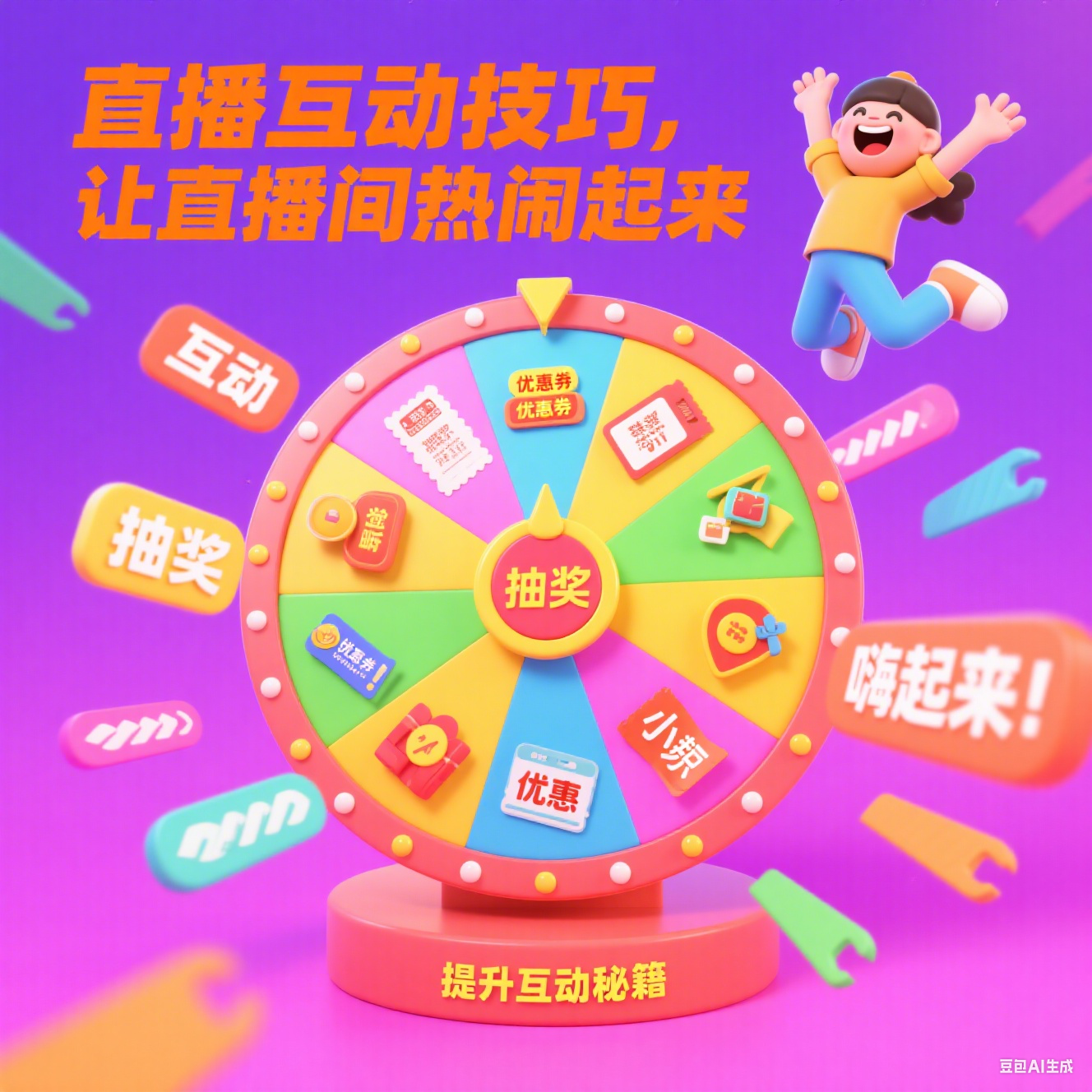直播互动技巧，让直播间热闹起来