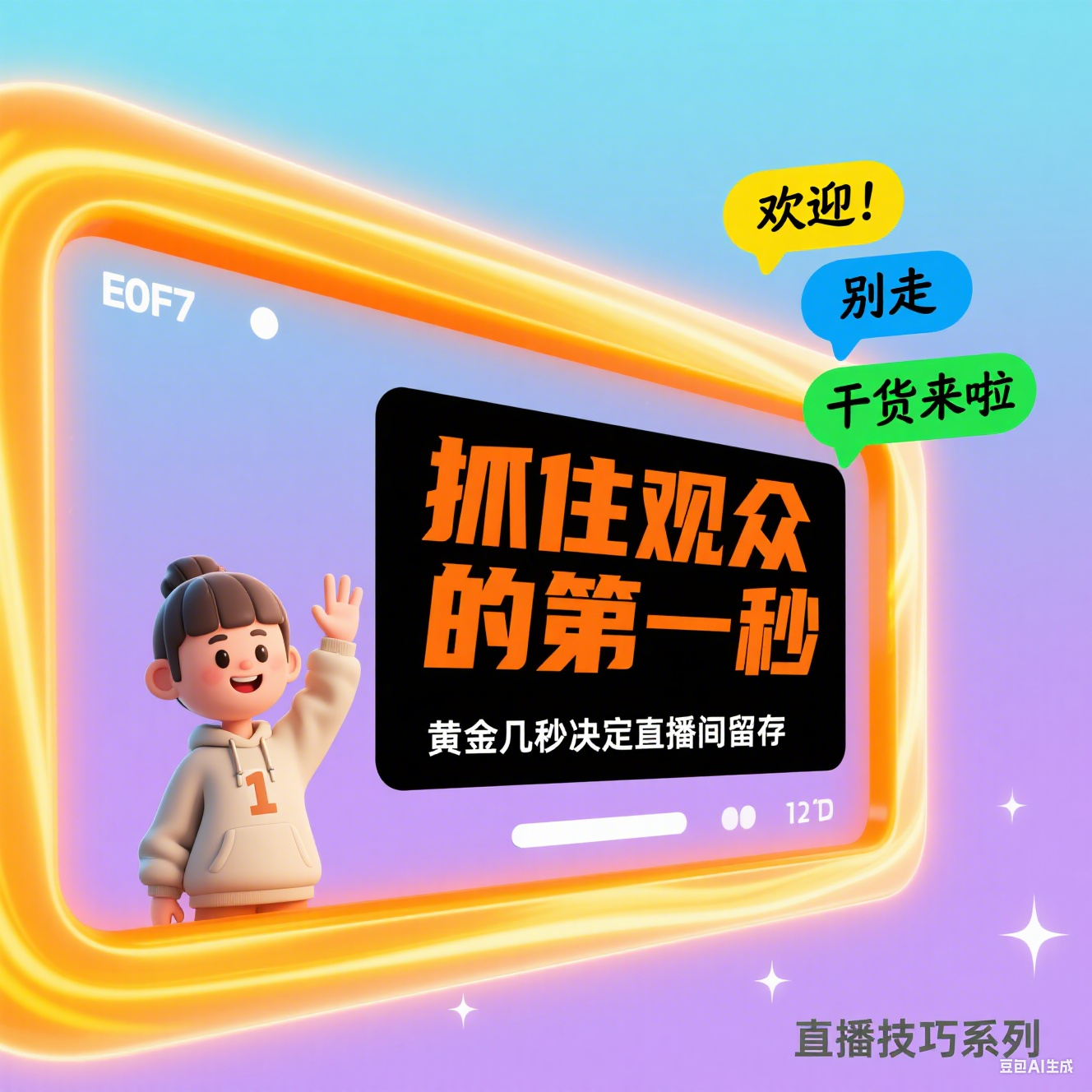 直播开场技巧，抓住观众的第一秒